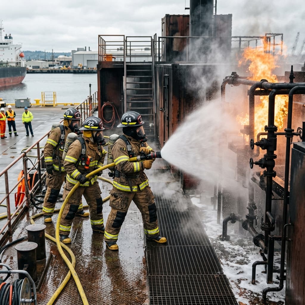 STCW Firefighting Training